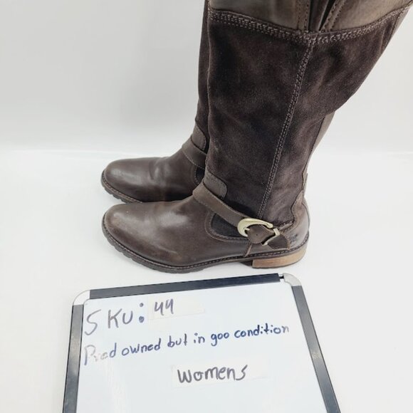 Timberland Brown Leather Combat Boots - Picture 7 of 7